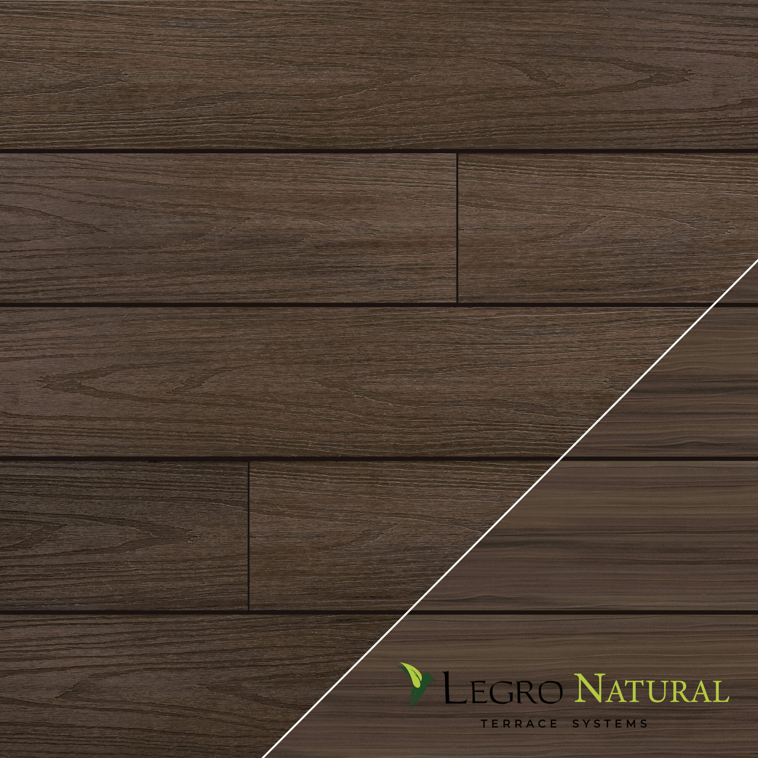 Tablón de terraza Legro Natural DS 14 Walnut
